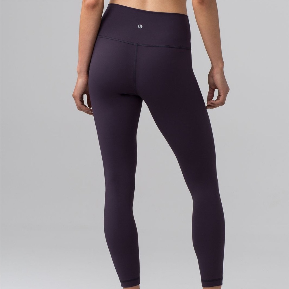 Lululemon Wunder Under High Rise Tight 25” Boysenberry